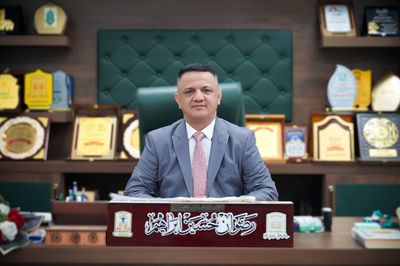الأستاذ الدكتور رضوان حسين إبراهيم عميد كلية التمريض في جامعة نينوى